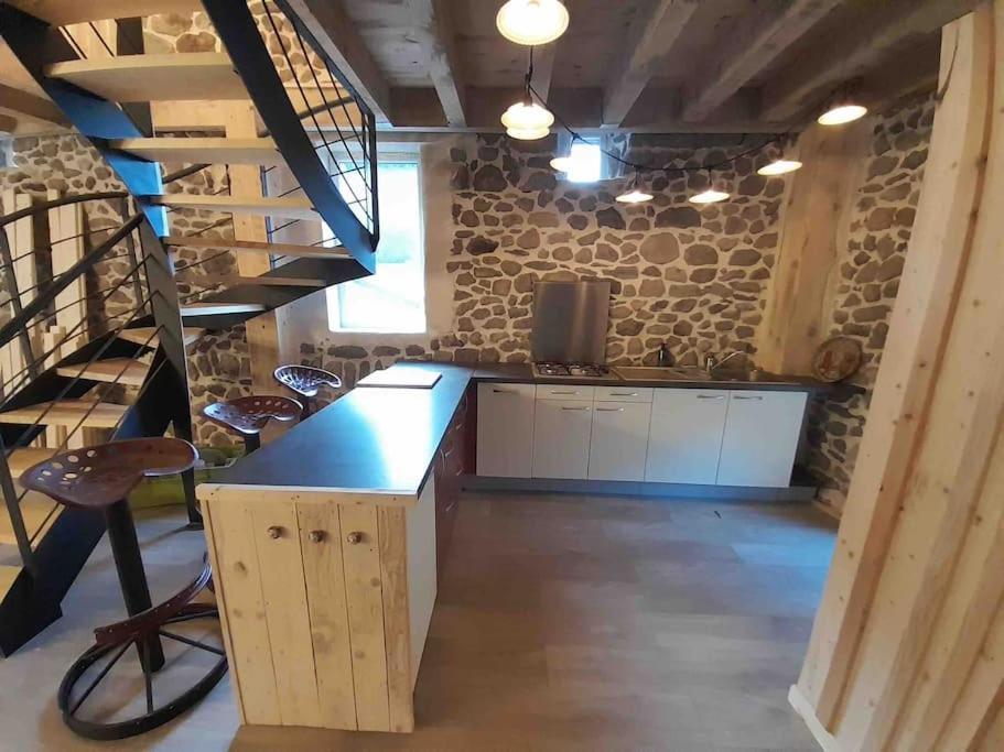 La Grange De La Gratade Villa Rochefort-Montagne Eksteriør bilde